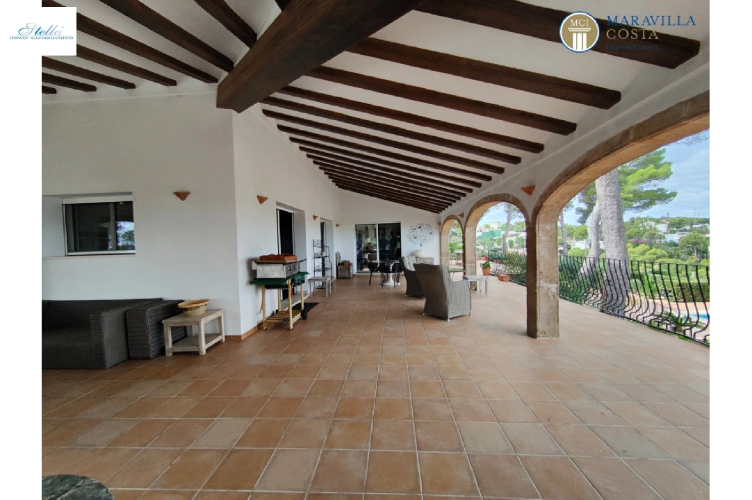 villa en Javea(Costa Nova) en vente, construit 378 m², + calefaccion suelo, aire acondicionado, terrain 3063 m², 5 chambre, 5 salle de bains, piscina, ref.: MV-P-2507-18