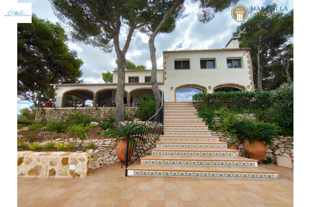 villa en Javea(Costa Nova) en vente, construit 378 m², + calefaccion suelo, aire acondicionado, terrain 3063 m², 5 chambre, 5 salle de bains, piscina, ref.: MV-P-2507-4