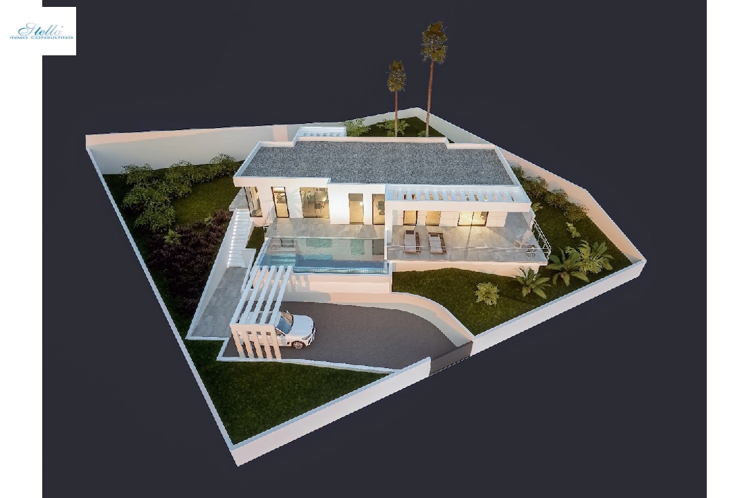 villa en Moraira(Solpark) en vente, construit 239 m², aire acondicionado, terrain 800 m², 3 chambre, 2 salle de bains, piscina, ref.: CA-H-1818-AMB-5