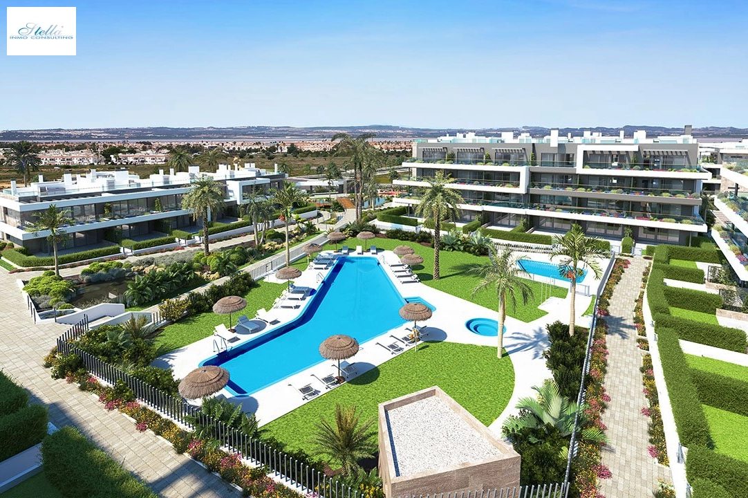 apartamento en la planta superior en Torrevieja en vente, construit 121 m², estado nuevo, aire acondicionado, 3 chambre, 2 salle de bains, piscina, ref.: HA-TON-270-A05-1