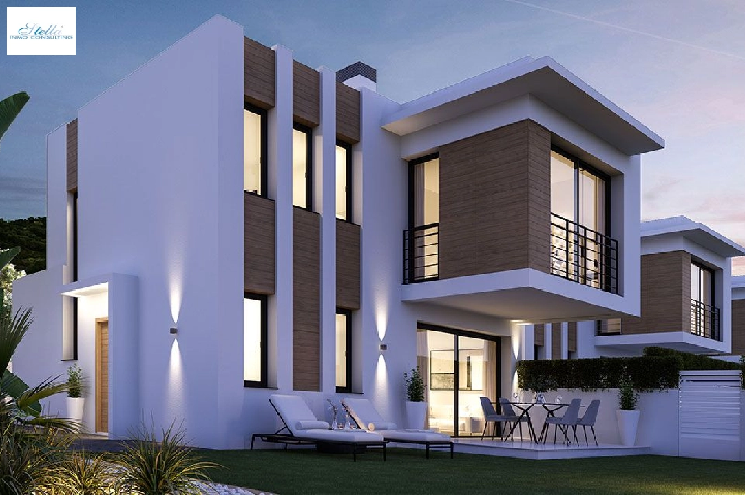 villa en Denia en vente, construit 155 m², estado nuevo, aire acondicionado, terrain 220 m², 3 chambre, 3 salle de bains, piscina, ref.: HA-DEN-110-E03-4