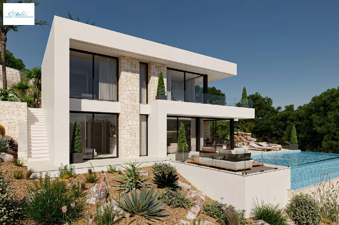 villa en Pedreguer en vente, construit 184 m², aire acondicionado, terrain 1632 m², 3 chambre, 3 salle de bains, piscina, ref.: UM-UV-MERAK-II-1