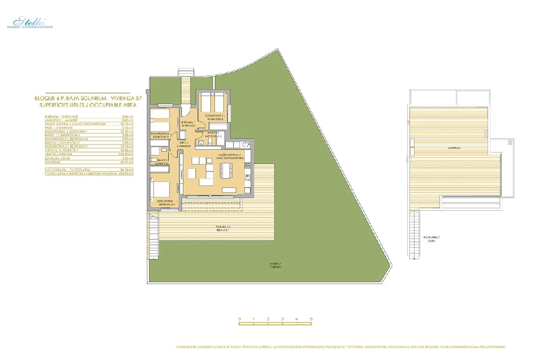 adosado de esquina en Entrenaranjos en vente, construit 222 m², estado nuevo, aire acondicionado, 3 chambre, 2 salle de bains, piscina, ref.: HA-ENN-119-R02-15