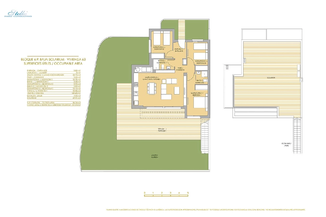 adosado de esquina en Entrenaranjos en vente, construit 222 m², estado nuevo, aire acondicionado, 3 chambre, 2 salle de bains, piscina, ref.: HA-ENN-119-R02-16