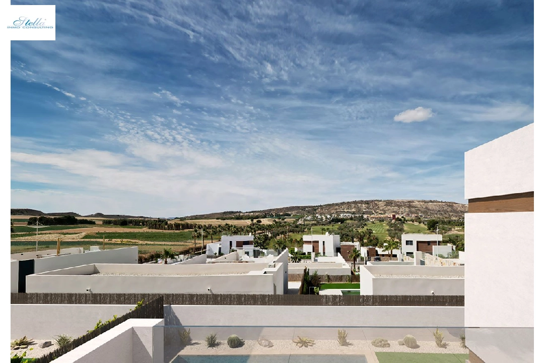 villa en Algorfa en vente, construit 198 m², estado nuevo, + fussboden, aire acondicionado, terrain 308 m², 3 chambre, 2 salle de bains, piscina, ref.: HA-ARN-109-E01-11