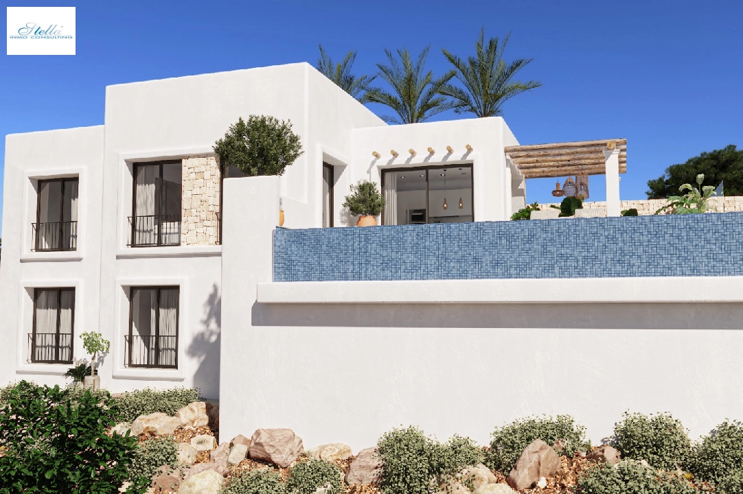 villa en Pedreguer en vente, construit 159 m², aire acondicionado, terrain 1272 m², 3 chambre, 2 salle de bains, piscina, ref.: UM-UV-JUCAR-6