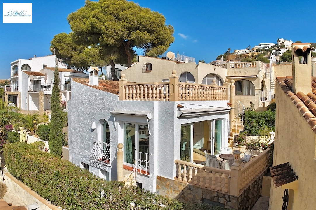 casa de pueblo en Moraira(Arnella) en vente, construit 112 m², aire acondicionado, 2 chambre, 2 salle de bains, piscina, ref.: CA-B-1829-AMBE-1