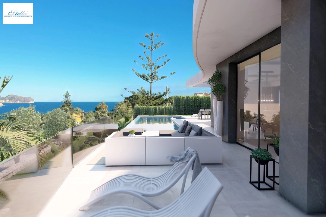 villa en Benissa(La Fustera) en vente, construit 621 m², aire acondicionado, terrain 1250 m², 4 chambre, 6 salle de bains, piscina, ref.: CA-H-1834-AMB-4