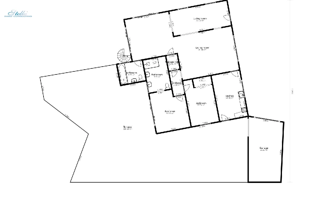 villa en Calpe(Cucarres) en vente, construit 210 m², aire acondicionado, terrain 800 m², 5 chambre, 4 salle de bains, piscina, ref.: COB-3485-10535-34