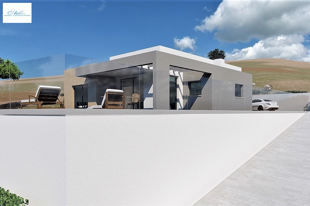 villa en Benitachell(Raco de Nadal) en vente, construit 145 m², aire acondicionado, terrain 700 m², 3 chambre, 2 salle de bains, piscina, ref.: CA-H-1831-AMB-6