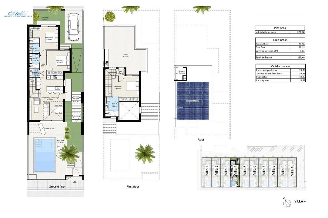 casa duplex en Los Nietos en vente, construit 166 m², estado nuevo, terrain 228 m², 3 chambre, 3 salle de bains, piscina, ref.: HA-NIN-100-D01-21