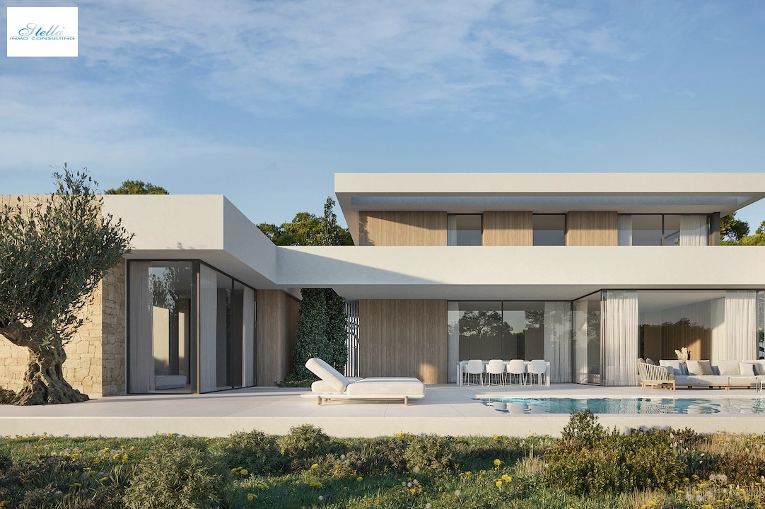 villa en Moraira(Benimeit) en vente, construit 340 m², aire acondicionado, terrain 814 m², 5 chambre, 4 salle de bains, piscina, ref.: CA-H-1837-AMB-5