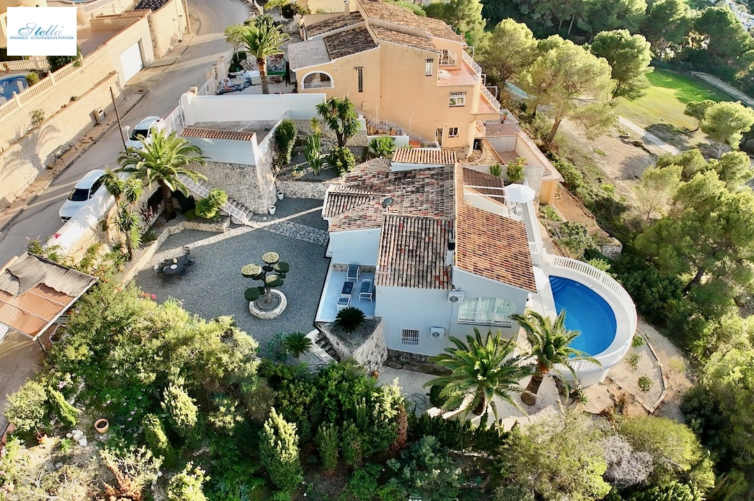 villa en Benissa(San Jaime) en vente, construit 221 m², aire acondicionado, terrain 981 m², 5 chambre, 2 salle de bains, piscina, ref.: CA-H-1839-AMBE-50