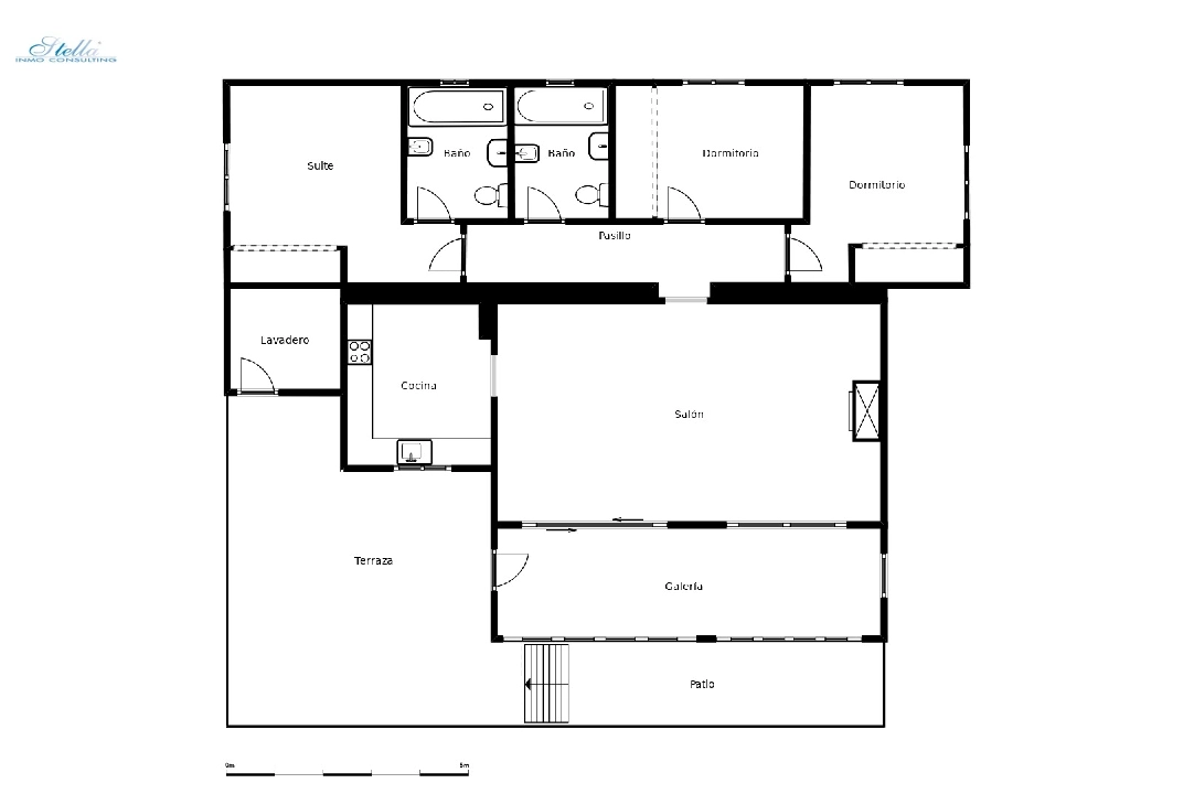 villa en Benitachell(Les Fonts) en vente, construit 132 m², terrain 672 m², 3 chambre, 2 salle de bains, piscina, ref.: CA-H-1844-AMBE-43