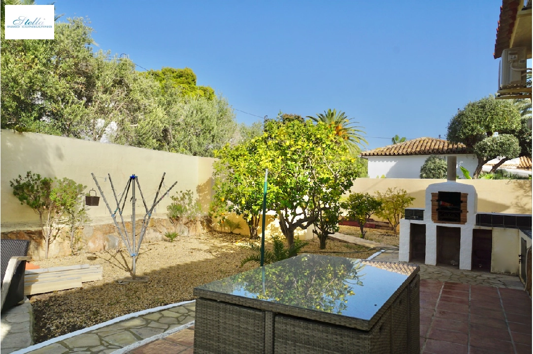 villa en Benissa(Montemar) en vente, construit 165 m², terrain 823 m², 3 chambre, 2 salle de bains, piscina, ref.: CA-H-1845-AMB-9