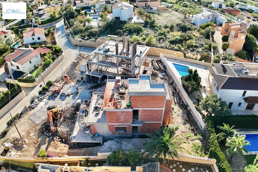 villa en Calpe(Ortembach) en vente, construit 350 m², aire acondicionado, terrain 792 m², 4 chambre, 4 salle de bains, piscina, ref.: CA-H-1849-AMBE-18