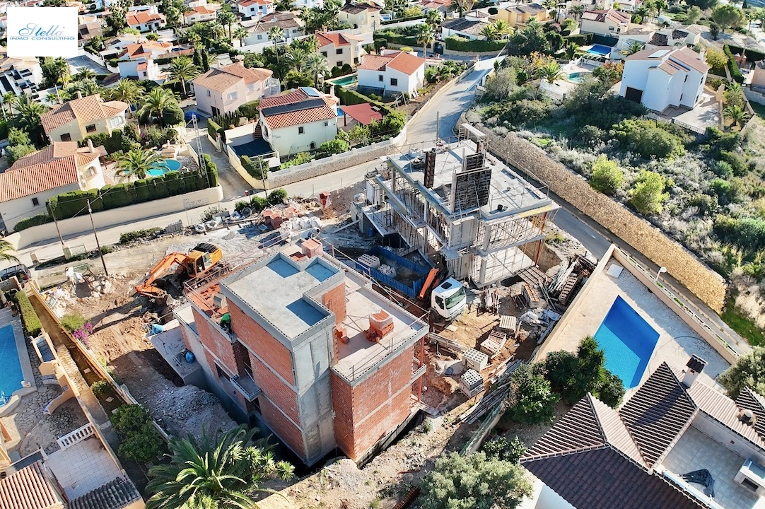 villa en Calpe(Ortembach) en vente, construit 350 m², aire acondicionado, terrain 792 m², 4 chambre, 4 salle de bains, piscina, ref.: CA-H-1849-AMBE-20