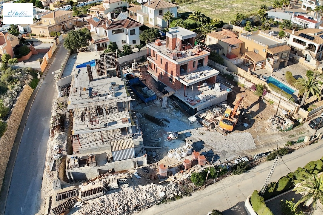 villa en Calpe(Ortembach) en vente, construit 350 m², aire acondicionado, terrain 792 m², 4 chambre, 4 salle de bains, piscina, ref.: CA-H-1849-AMBE-24