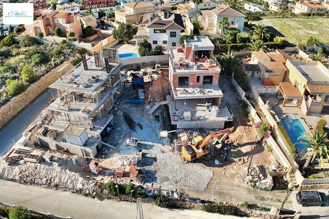 villa en Calpe(Ortembach) en vente, construit 350 m², aire acondicionado, terrain 792 m², 4 chambre, 4 salle de bains, piscina, ref.: CA-H-1849-AMBE-26