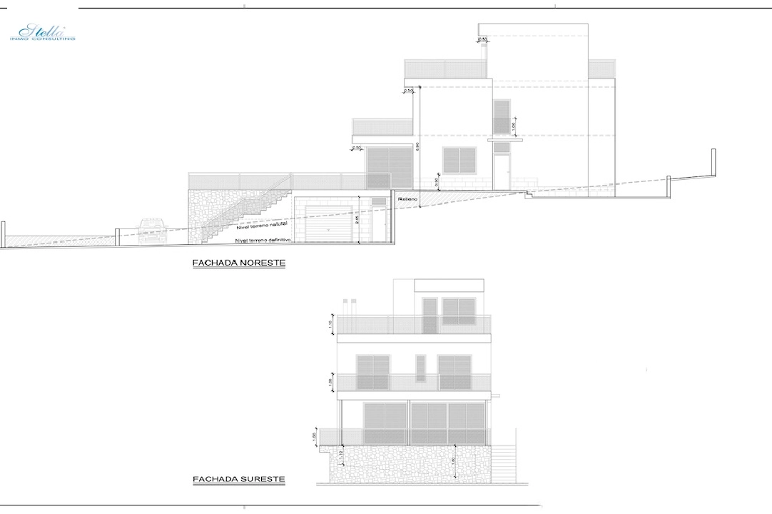 villa en Calpe(Ortembach) en vente, construit 350 m², aire acondicionado, terrain 792 m², 4 chambre, 4 salle de bains, piscina, ref.: CA-H-1849-AMBE-34