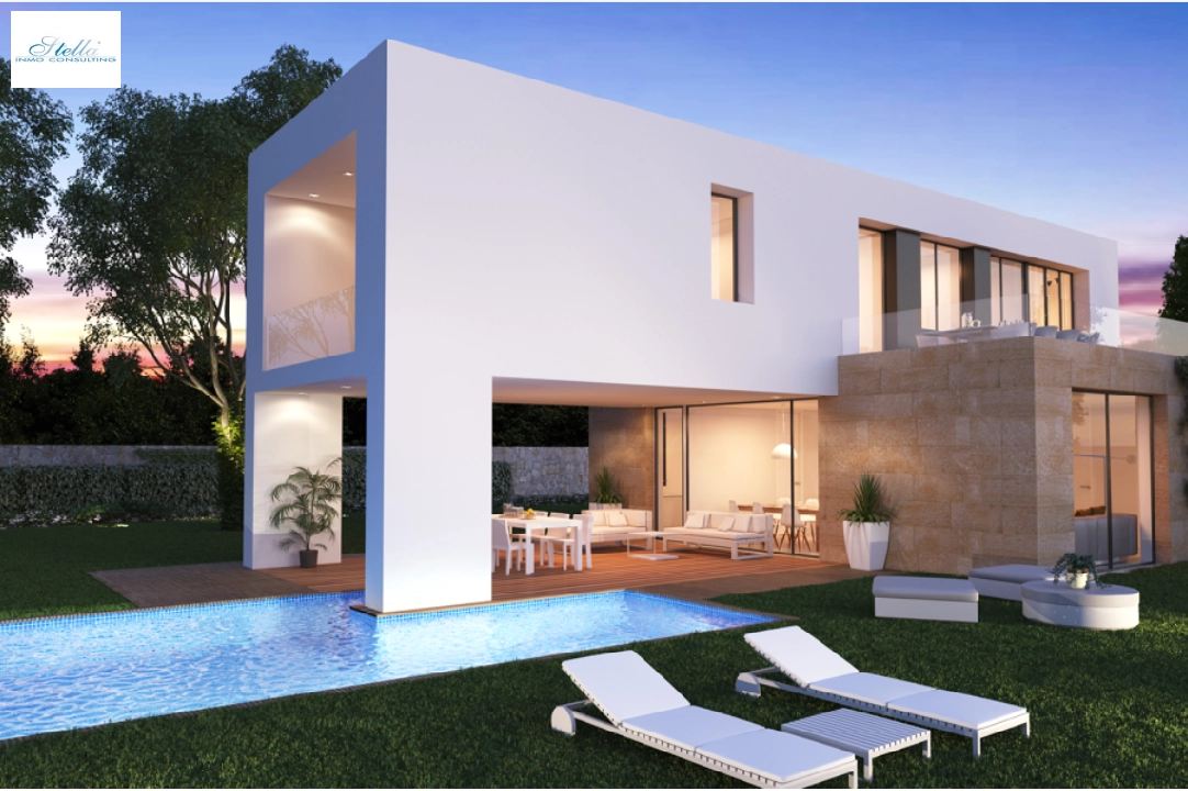 villa en Javea en vente, construit 266 m², ano de construccion 2023, + KLIMA, aire acondicionado, terrain 1000 m², 3 chambre, 3 salle de bains, piscina, ref.: BP-C3XY4149JAV-1