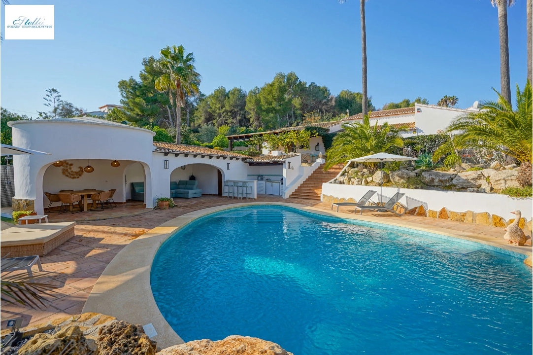 villa en Javea en vente, construit 300 m², ano de construccion 1983, aire acondicionado, terrain 2190 m², 3 chambre, 3 salle de bains, piscina, ref.: BP-C4XY4465JAV-2