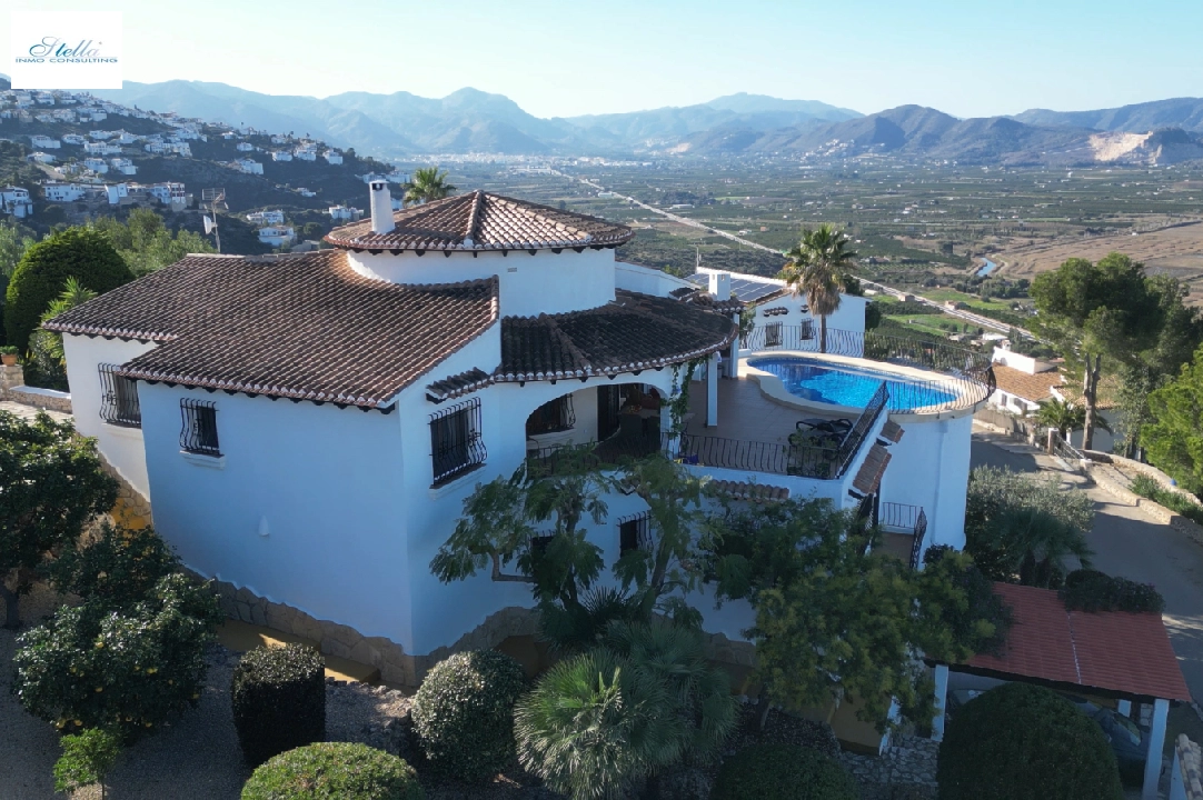 villa en Pego-Monte Pego en vente, construit 200 m², ano de construccion 1999, + calefaccion central, aire acondicionado, terrain 856 m², 4 chambre, 3 salle de bains, piscina, ref.: JS-0125-28