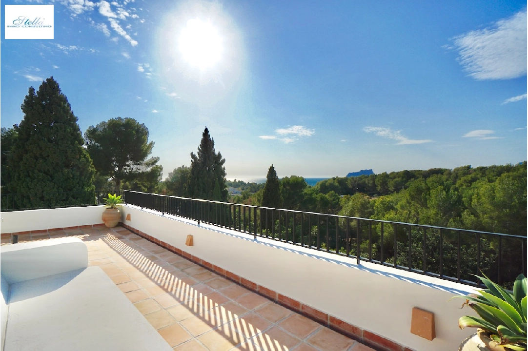 villa en Moraira(Arnella) en vente, construit 270 m², aire acondicionado, terrain 1099 m², 5 chambre, 4 salle de bains, piscina, ref.: CA-H-1852-AMBEI-26