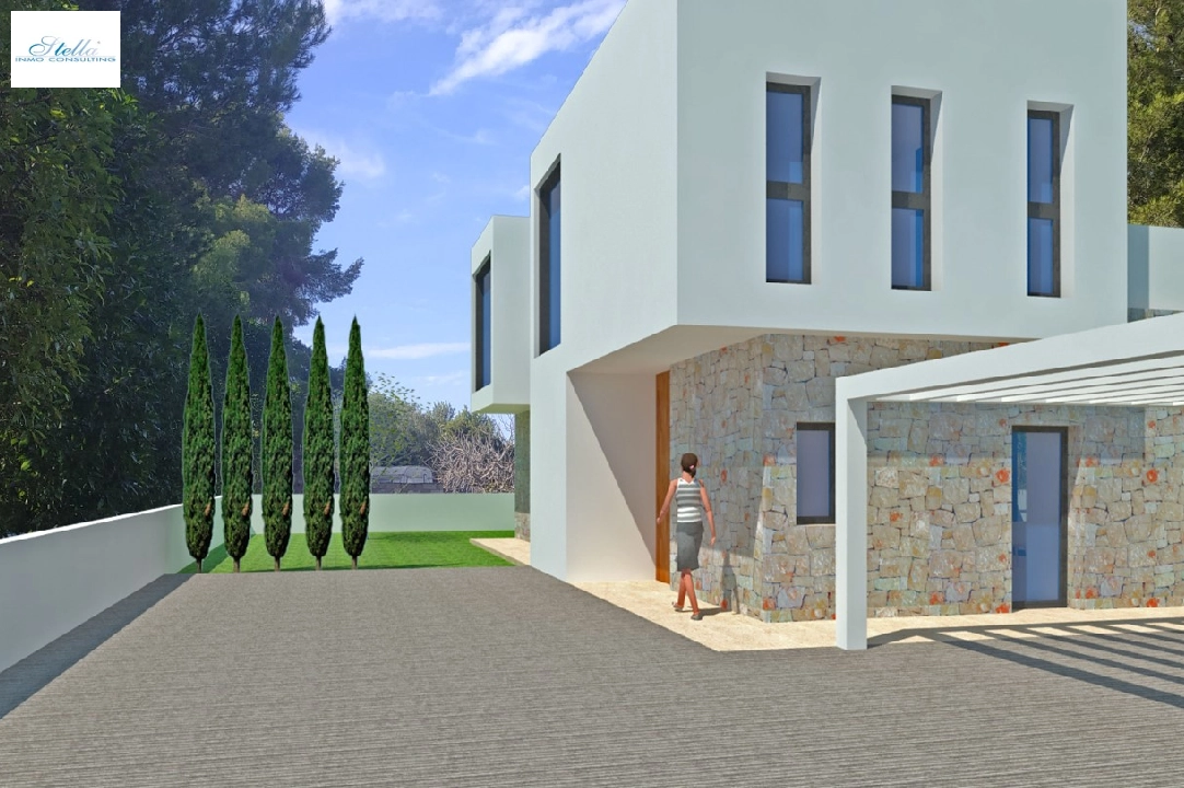 villa en Javea en vente, construit 246 m², ano de construccion 2024, aire acondicionado, terrain 1003 m², 4 chambre, 3 salle de bains, piscina, ref.: BP-4435JAV-7