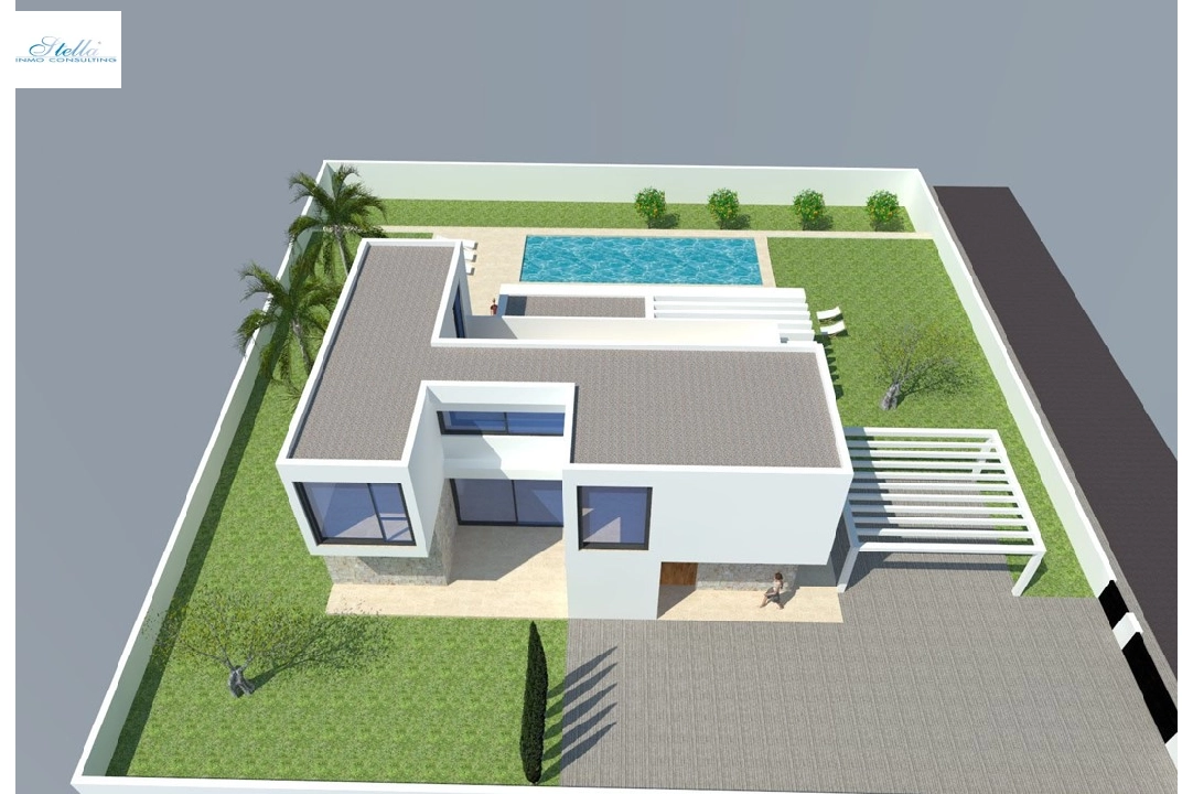 villa en Javea en vente, construit 246 m², ano de construccion 2024, aire acondicionado, terrain 1003 m², 4 chambre, 3 salle de bains, piscina, ref.: BP-4435JAV-8