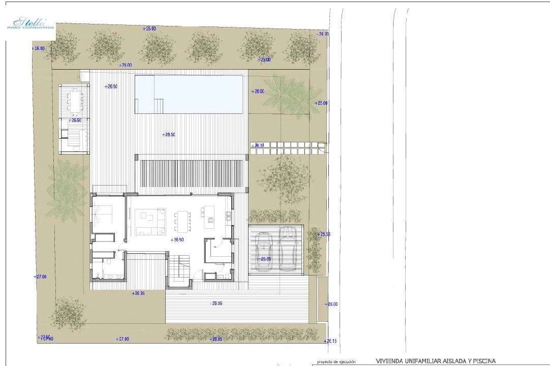 villa en Javea en vente, construit 246 m², ano de construccion 2024, aire acondicionado, terrain 1003 m², 4 chambre, 3 salle de bains, piscina, ref.: BP-4435JAV-9