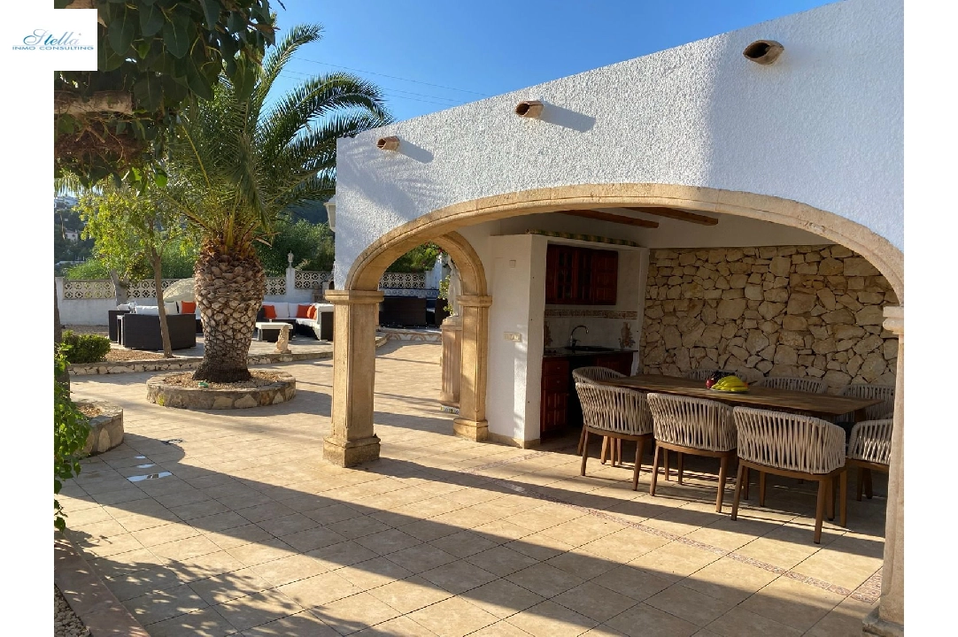 villa en Benissa en vente, construit 354 m², ano de construccion 1984, + calefaccion central, terrain 1200 m², 4 chambre, 4 salle de bains, piscina, ref.: FK-0125-4