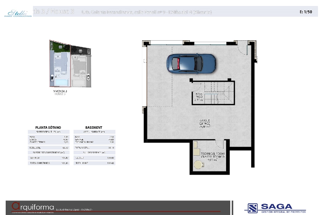 villa en Alfaz Del Pi en vente, construit 178 m², terrain 780 m², 4 chambre, 3 salle de bains, piscina, ref.: CPS-9274-8